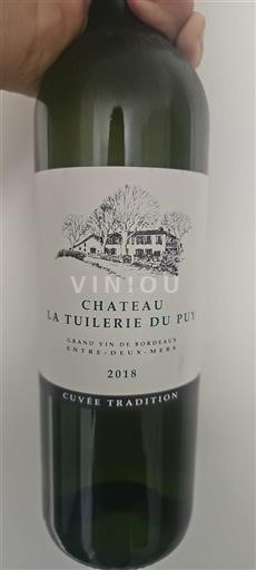 Bordeaux Entre-deux-mers La Tuilerie Du Puy Tradition 2018