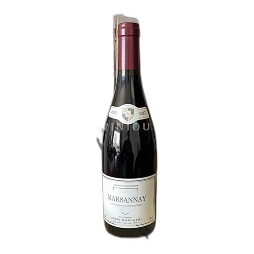 Vin Rouge sec Albert David & Fils 2023 France Bourgogne Marsannay AOC