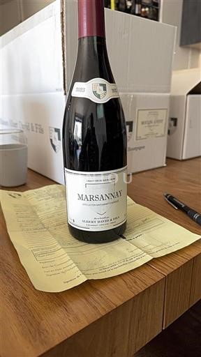 Burgundi Marsannay Albert David & Fils 2023