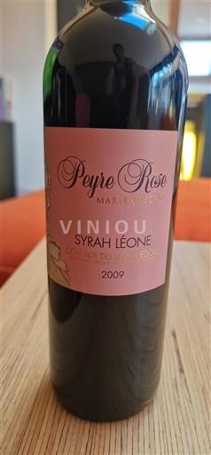 Languedoc Coteaux del Languedoc Peyre Rose Syrah Léone 2009