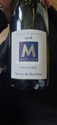 Borgogna Viré-clessé Jeanpierre Michel Terroirs de Quintaine 2018