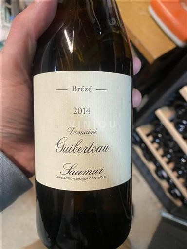 Loiredalen Saumur Domaine Guiberteau Brézé 2014