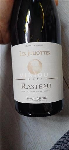 Rhône Valley Rasteau Gabriel Meffre Les Juliottes 2021