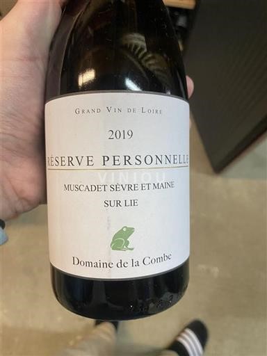 Loiredalen Muscadet-Sèvre-et-Maine Domaine La Combe Réserve Personnelle 2019