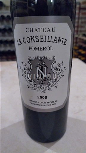 Bordéus Pomerol Château La Conseillante 2008