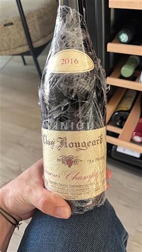 Loiren laakso Saumur-champigny Clos Rougeard Le Bourg 2016