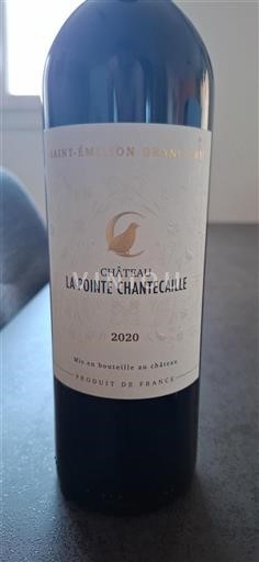 Bordéus Saint-Émilion Grand Cru Château La Pointe Chantecaille 2020