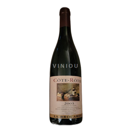 Rhônetal Côte-rôtie Christophe Billon La Brocarde 2003