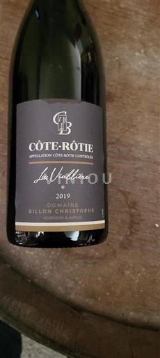 Rhône-dalen Côte-rôtie Domaine Billon Christophe La Viallière 2019