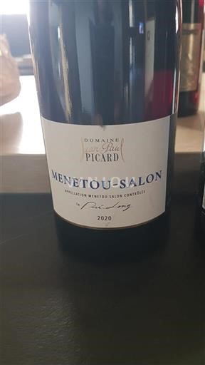 Loirevallei Menetou-Salon Domaine Jeanpaul Picard Le Peu Long 2020