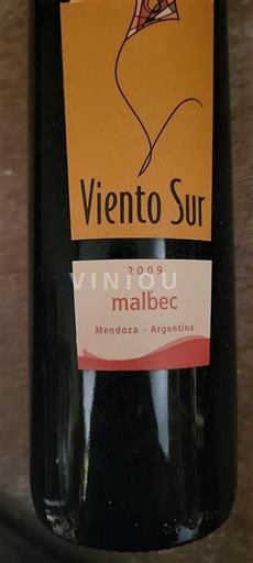 Mendoza Ospecificerad Viento Sur Malbec 2009