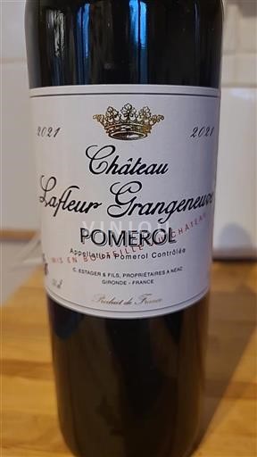 Bordeaux Pomerol Château Lafleur Grangeneuve 2021