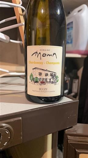 Savoie ja Bugey Bugeyn viinialue Domaine Monin Chardonnay - Champente Ei vuosikertaa