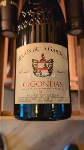 Rhône-dalen Gigondas Moulin De La Gardette La tradition 2017