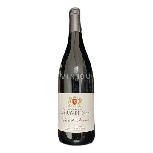 Rona dolina Côtes-du-Rhône-Villages Domaine Des Gravennes Terre d'Histoire 2023