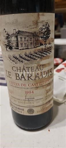Bordeaux Ospecificerad Le Baradis 1994