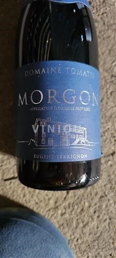 Beaujolais Morgon Domaine Tomatis 2011