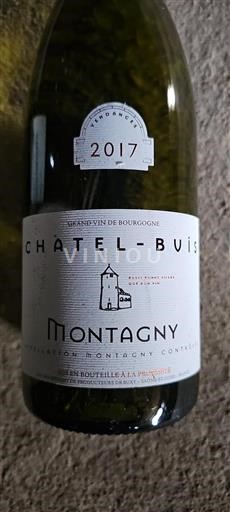Borgonha Montagny Chatelbuis 2017