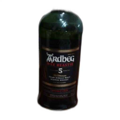 Whisky Single Malt Whisky Wee Beastie de la distillerie : Ardbeg 5 ans d'âge Écosse Islay