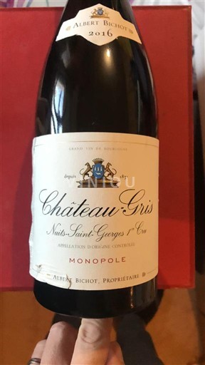 Burgund Nuits-Saint-Georges Premier Cru Château Gris 2016