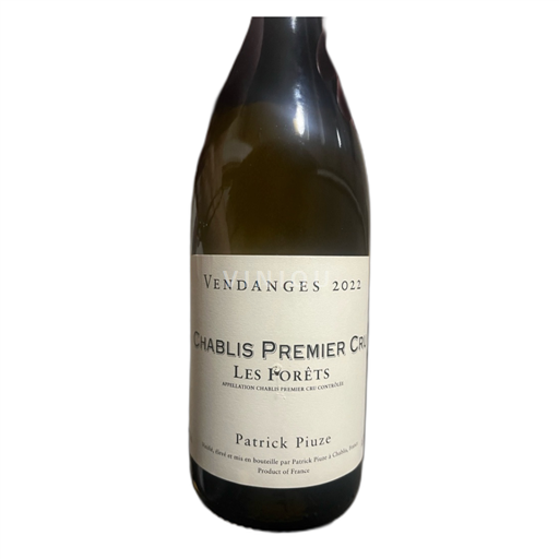Borgoña Chablis Premier Cru Premier Cru Patrick Piuze Les Forêts 2022