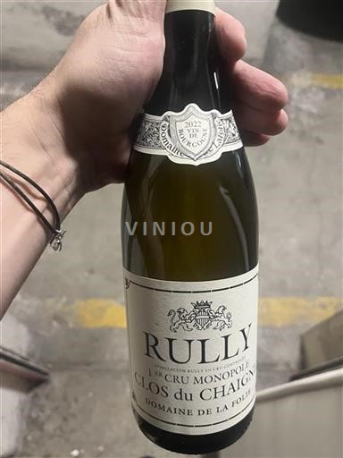 Bourgogne Rully Premier Cru Domaine La Folie Clos du Chaigne 2022