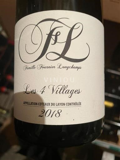Loire-dalen Coteaux-du-layon Famille Fournier Longchamps Les 4 Villages 2018