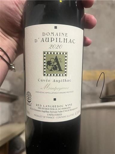 Languedoc Unspecified Domaine Aupilhac Aupilhac 2020