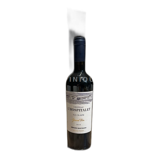 Vin Rouge sec Grand Vin Château L'Hospitalet 2018 France Languedoc La Clape AOC