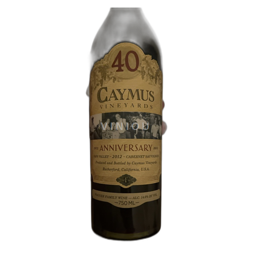 California AVAs Rutherford Caymus Vineyards 2012 2012