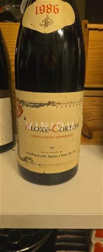 Borgoña Aloxe-Corton Duclomaillard 1986