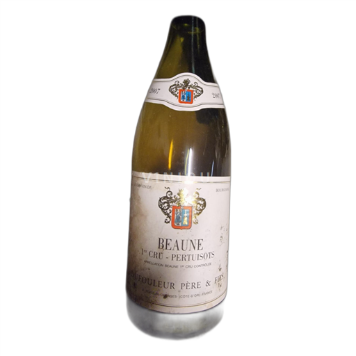 Vin Blanc sec 1er Cru Pertuisots S. Dufouleur 2007 France Bourgogne Beaune AOC