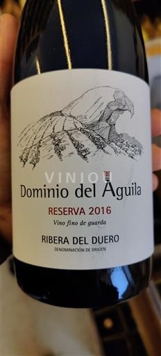 Vinuri Rouge sec Reserva Dominio Del Águila 2016 Spania Castilia și León Ribera del Duero DO