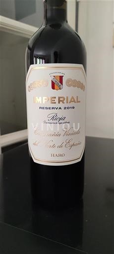 La Rioja Rioja Cvne Imperial Reserva 2019