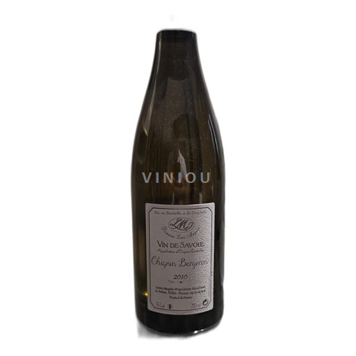 Savoie and Bugey Vin de Savoie Louis Magnin Chignin bergeron 2010
