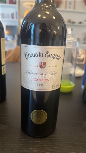 Sud-Ouest Cahors Château Eugénie Réserve de l'Aïeul 2021