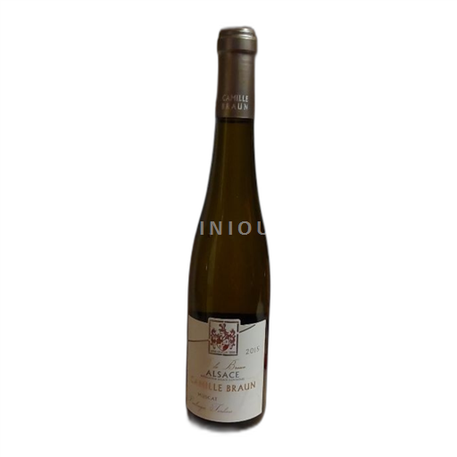 Alsace Muscat Camille Braun Vendanges tardives 2015