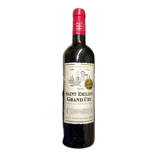 Bordeaux Saint-Émilion Grand Cru Union De Producteurs De Saintémilion 2010