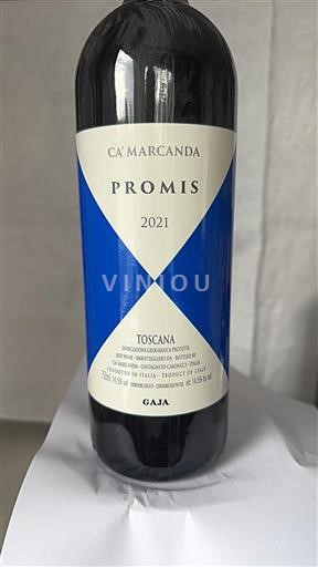 Vin Rouge sec Promis Ca' Marcanda 2021 Italie Toscane DOC
