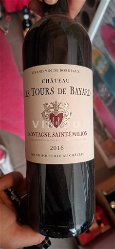 Bordeaux Montagne-saint-émilion Château Les Tours De Bayard 2016