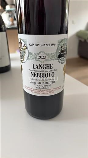 Piemonte Langhe Comm. G.b. Burlotto 2023