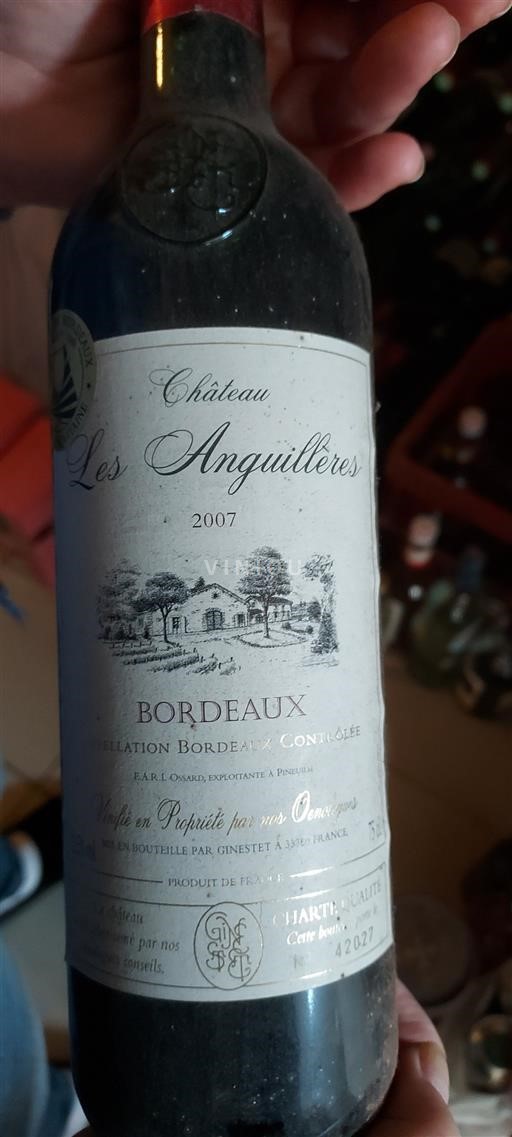 Bordeaux Château Les Anguillères 2007