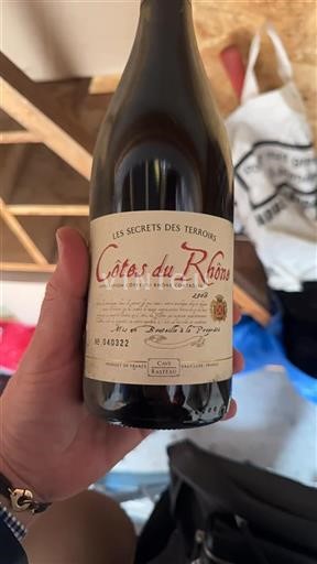 Vallée du Rhône Côtes-du-rhône Cave De Rasteau Les Secrets des Terroirs 2003