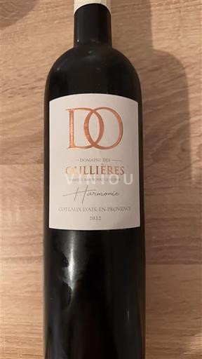 Provence Coteaux-d'aix-en-provence Domaine Des Oullières Harmonie 2022