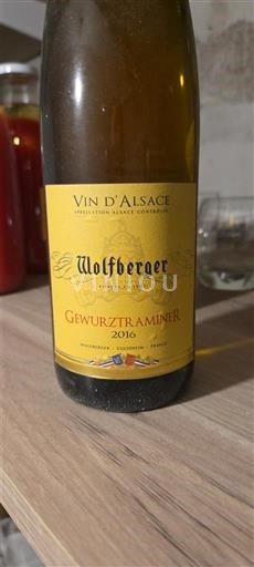 Alsazia Non specificato Wolfberger 2016