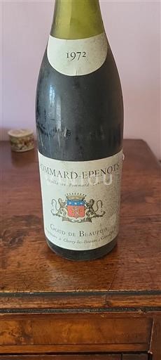 Burgundsko Pommard Grand Cru Goud De Beaupuis Pommard-Epenots 1972