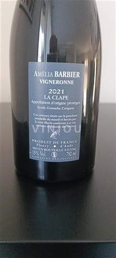 Langvedok La Clape Amélia Barbier 2021