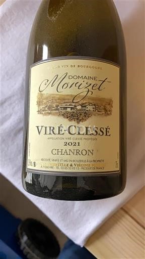 Borgogna Viré-clessé Grand Cru Domaine Monizet Chanron 2021