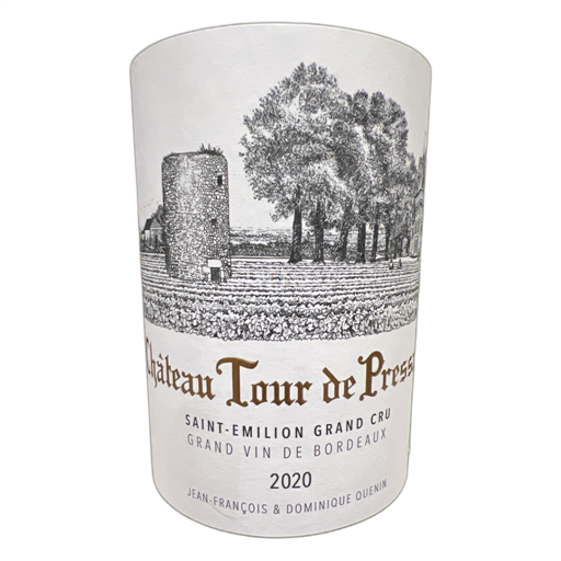 Bordeaux Saint-Émilion Grand Cru Château Tour de Pressac 2020