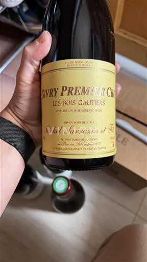 Borgonha Não especificado Premier Cru Michel Sarrazin Et Fils Les Bois Gautiers 2022